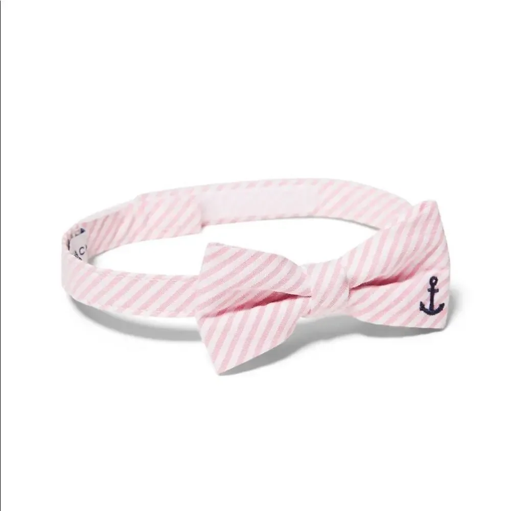 Janie and Jack Seersucker Bowtie, 0-24M  - NWT